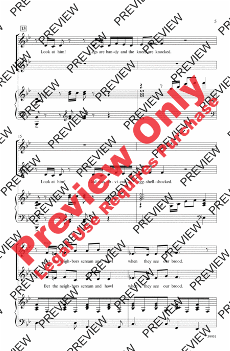 Honk! - SoundTrax CD (CD only) Choir scores gallery preview page 4