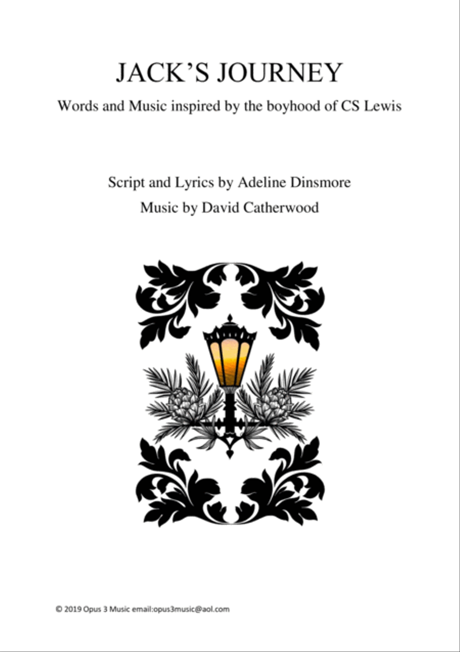 Jack's Journey - A Musical inspired by the boyhood adventures of CS Lewis (lyrics by Adeline Dinsmor Voice scores gallery preview page 1