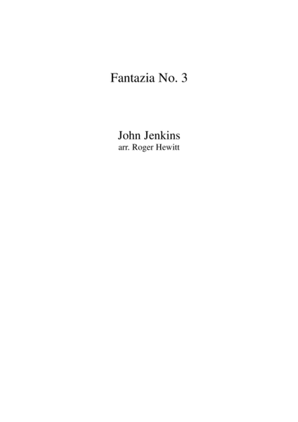 Jenkins - Fantazia No. 3