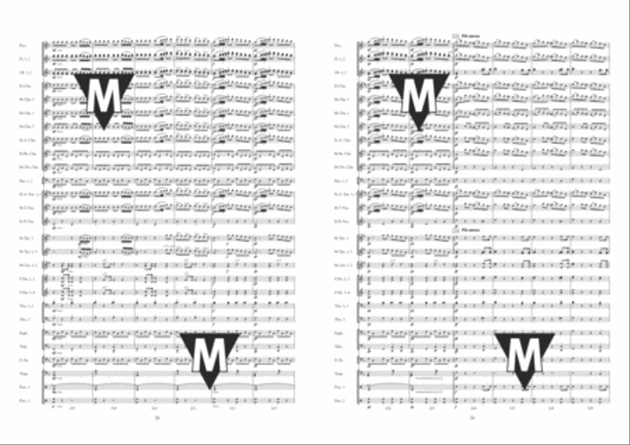 Il Barbiere di Siviglia Concert Band scores gallery preview page 18
