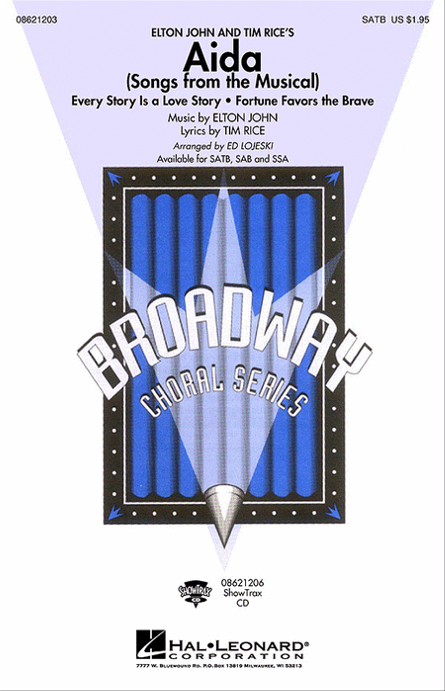 Aida (Songs from the Musical) 4-Part scores gallery preview page 1