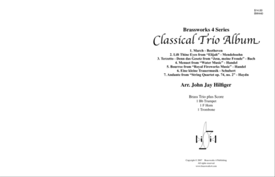 Classical Trio Album