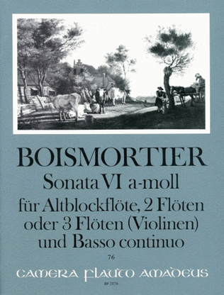Book cover for Sonata VI A minor op. 34