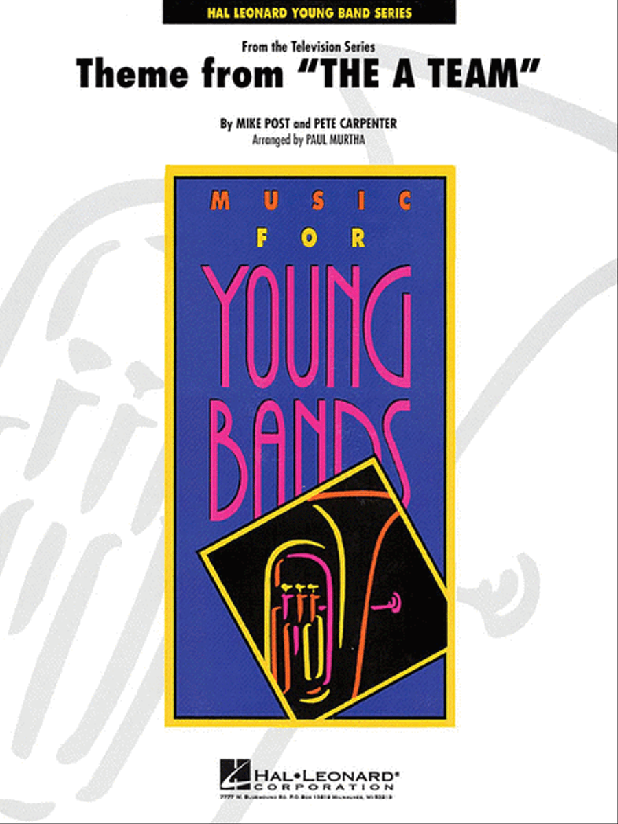 Theme from The A-Team Concert Band scores gallery preview page 1