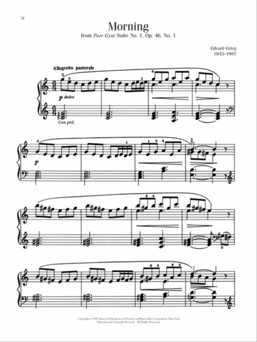Famous classical deals piano