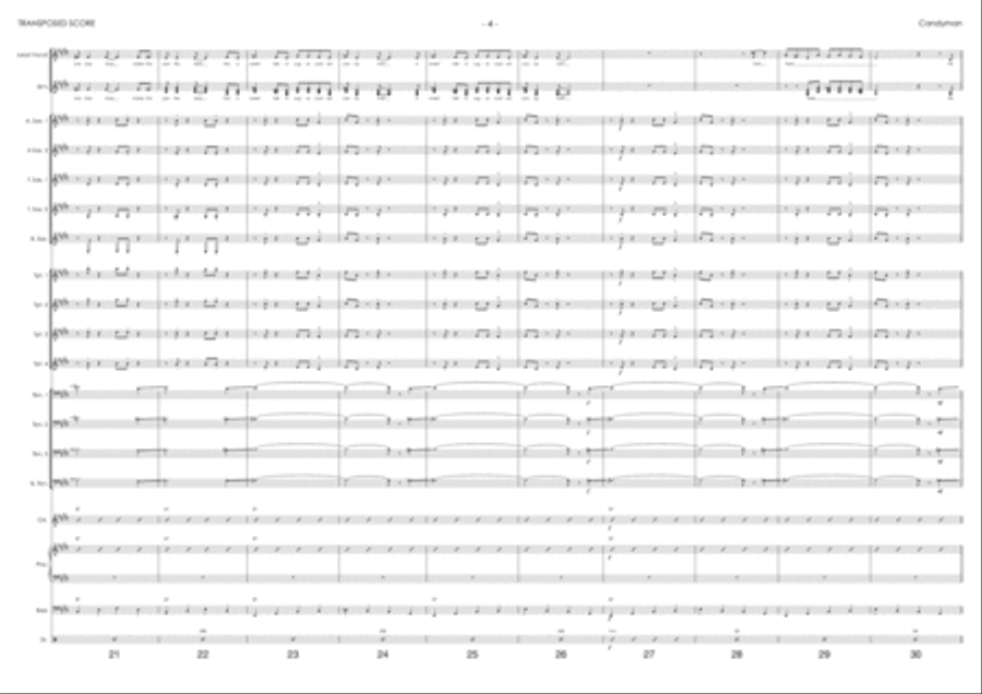Candyman Jazz Ensemble scores gallery preview page 4
