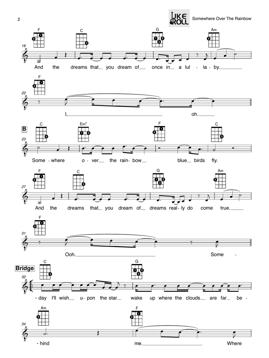 Over The Rainbow (from The Wizard Of Oz) Small Ensemble scores gallery preview page 2