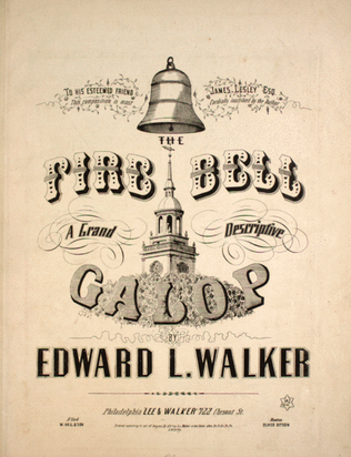 The Fire Bell. A Grand Descriptive Galop