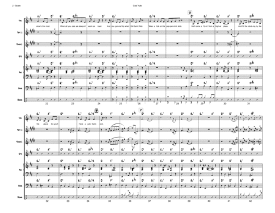 Cool Yule Small Ensemble scores gallery preview page 2