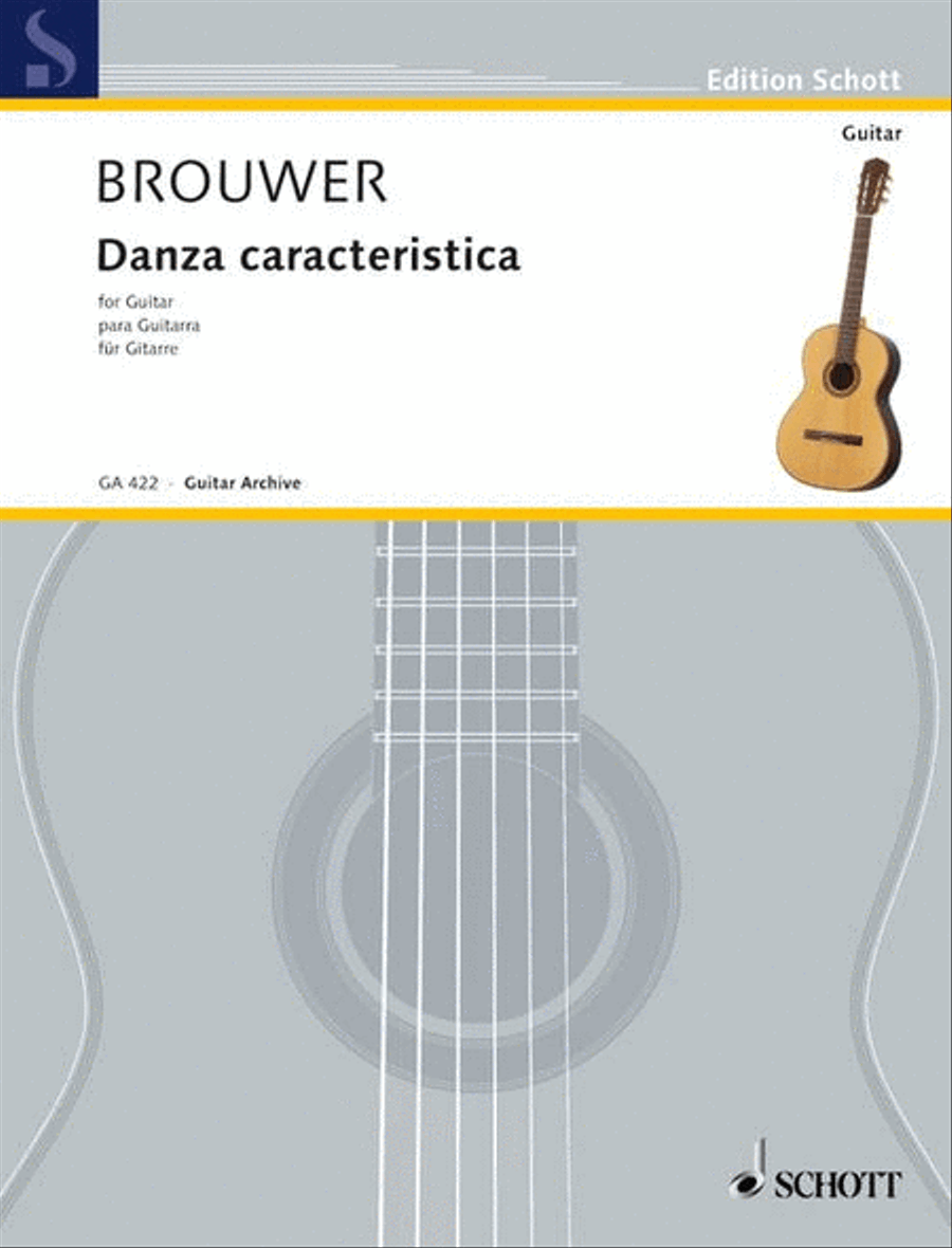 Danza Caracteristica (1957) Acoustic Guitar scores gallery preview page 1