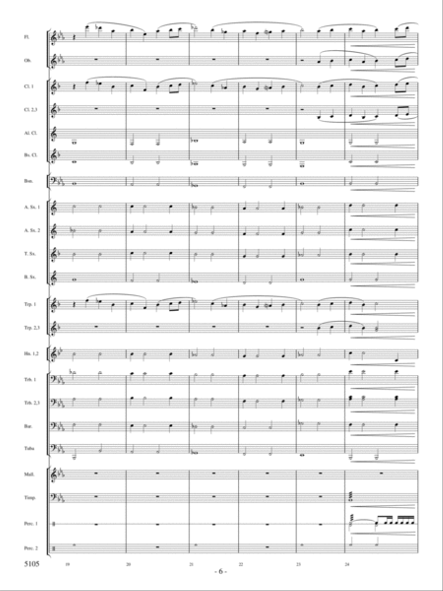 Infinite Horizons Concert Band scores gallery preview page 5