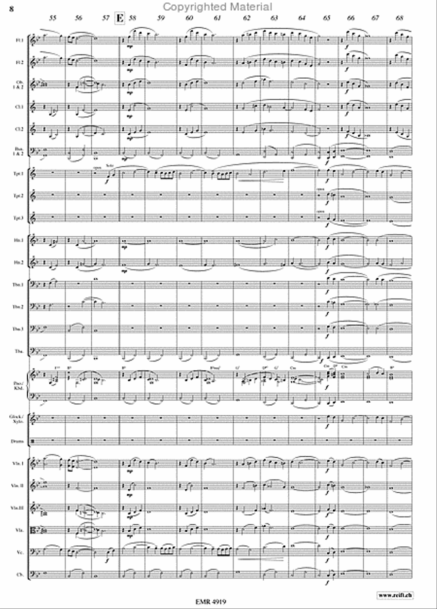 Once Upon A Time In America Orchestra scores gallery preview page 8