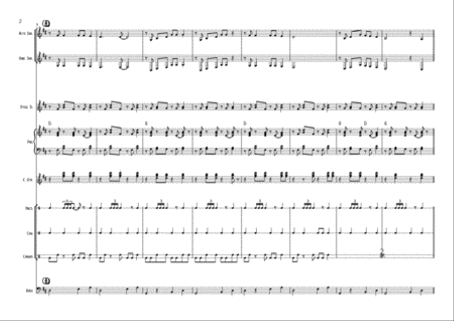 Calypso Mayaro Calypso Mayaro Large Ensemble scores gallery preview page 2