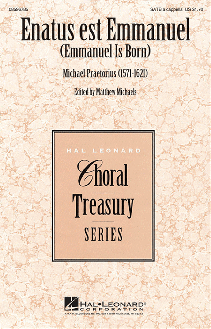 Enatus est Emmanuel 4-Part scores gallery preview page 1