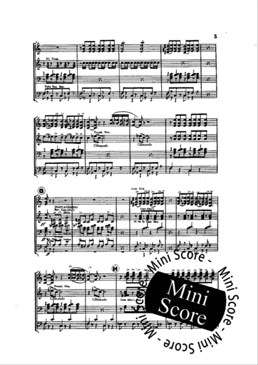 Sabeldans Sabeldans Concert Band scores gallery preview page 8
