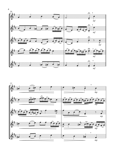 Three selections based on "Christ lag in Todesbanden" (Saxophone Quintet - 1 Sop, 2 Alto, ...)
