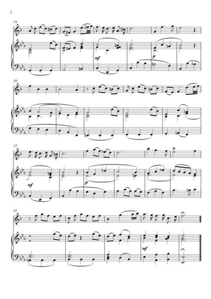 Johann Sebastian Bach - Bist du bei mir (Clarinet Solo) image number null