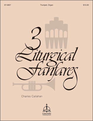 Book cover for 3 Liturgical Fanfares