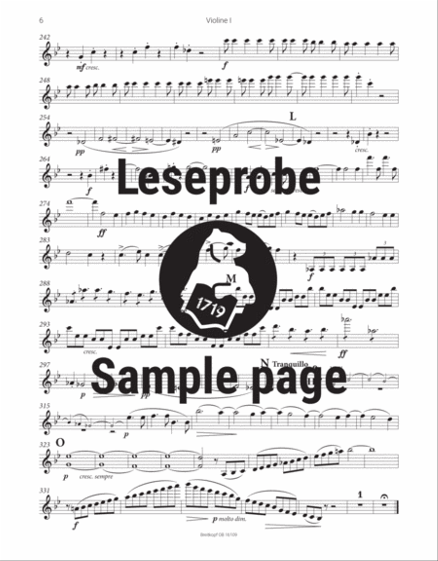 A German Requiem Op. 45 4-Part scores gallery preview page 5