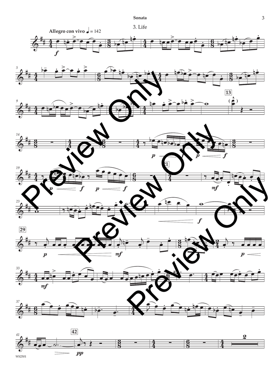 Sonata Small Ensemble scores gallery preview page 4