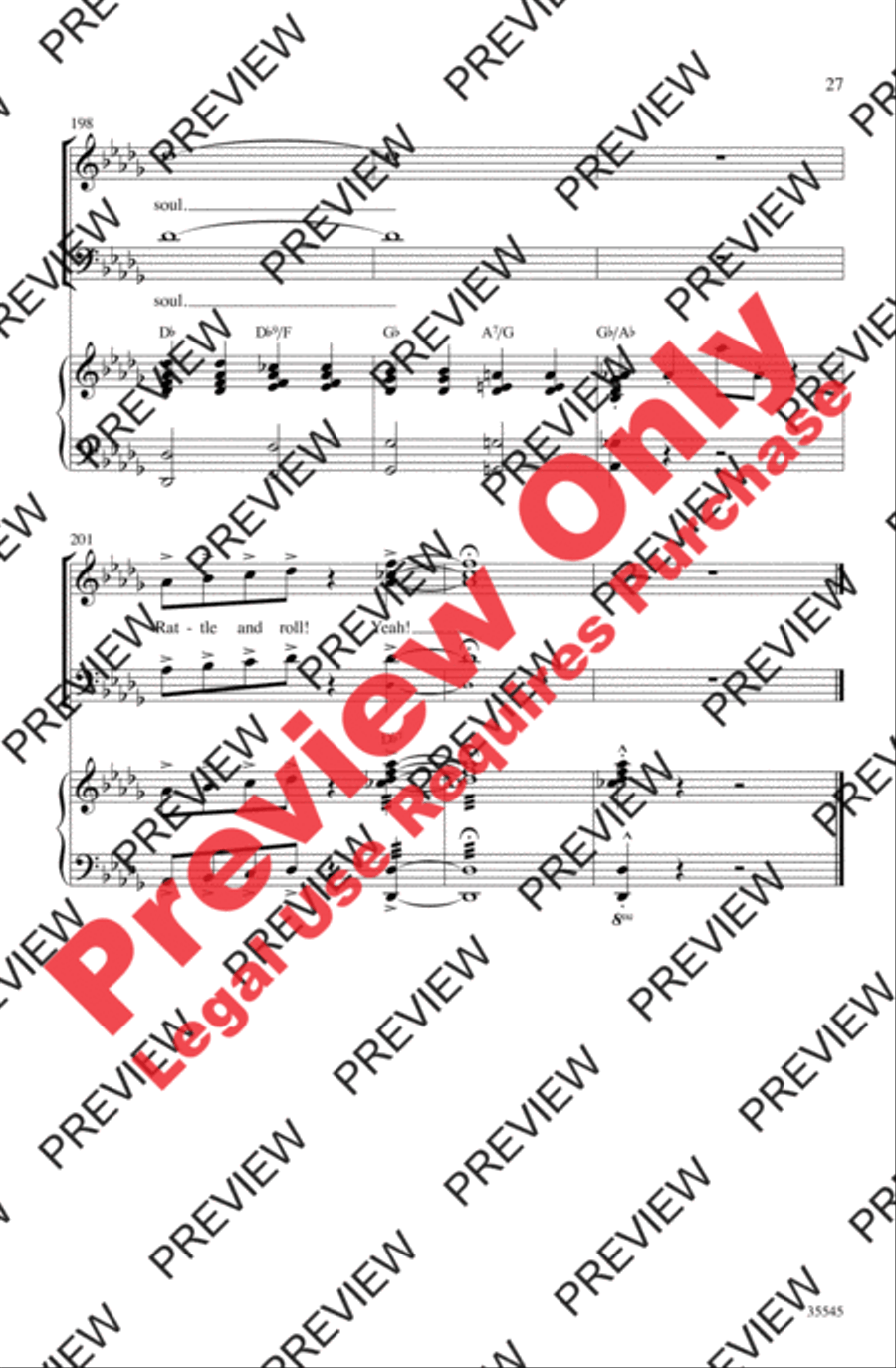 We Love the '50s 3-Part scores gallery preview page 27