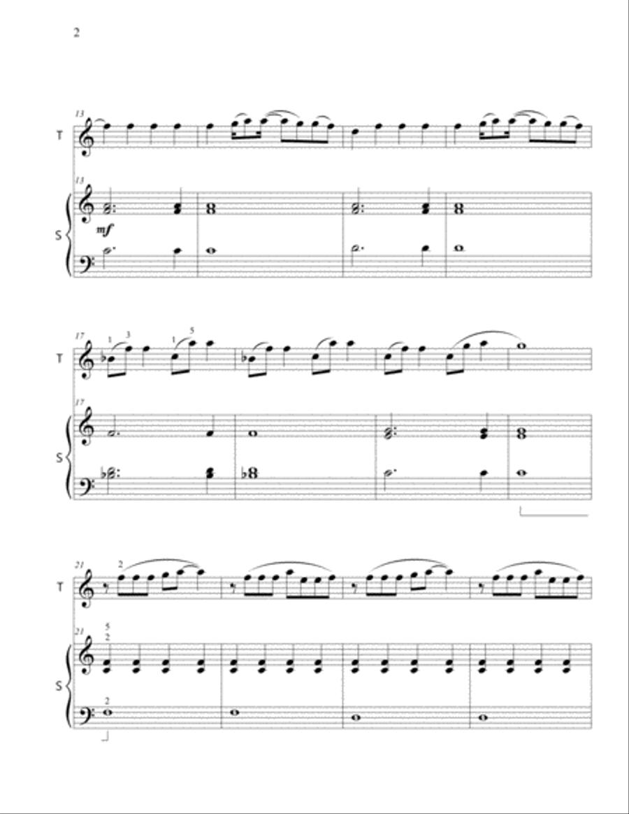 Blank Space Easy Piano scores gallery preview page 3
