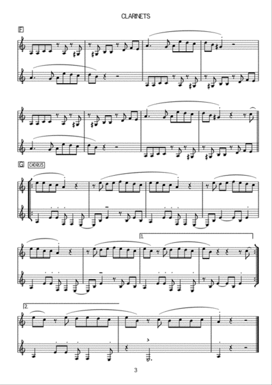 Havana Woodwind Ensemble scores gallery preview page 3