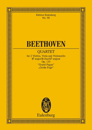 String Quartet In Bb Major Op. 133