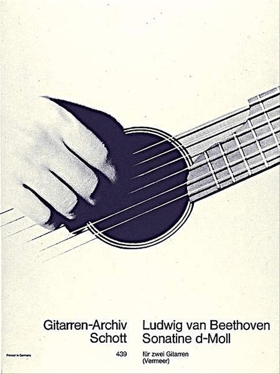 Sonata in D minor Acoustic Guitar scores gallery preview page 1