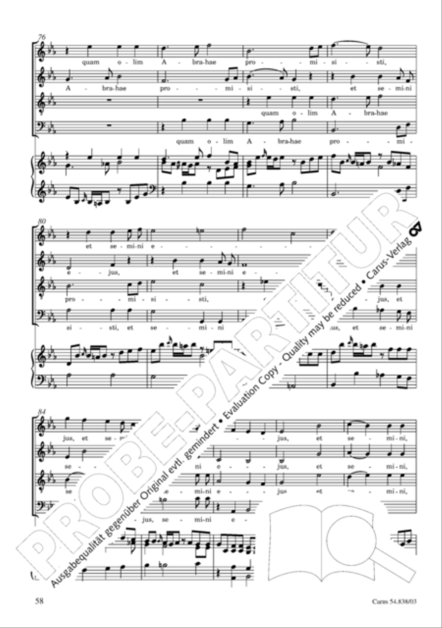 Requiem in B 4-Part scores gallery preview page 63
