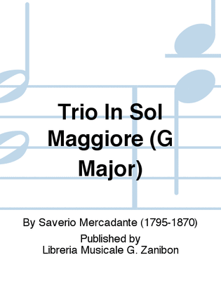 Trio In Sol Maggiore (G Major)