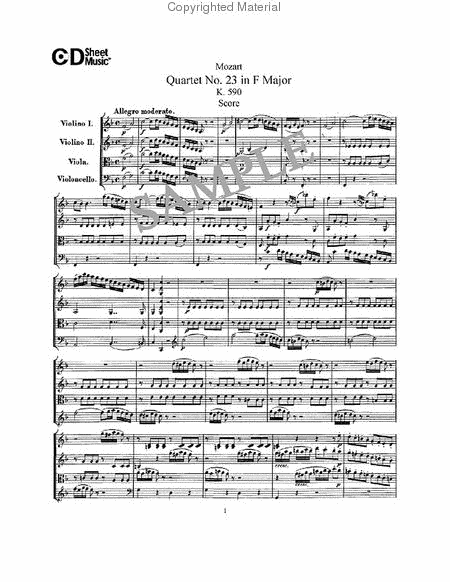 Mozart: String Quartets & Quintets: Scores & Parts (Version 2.0)