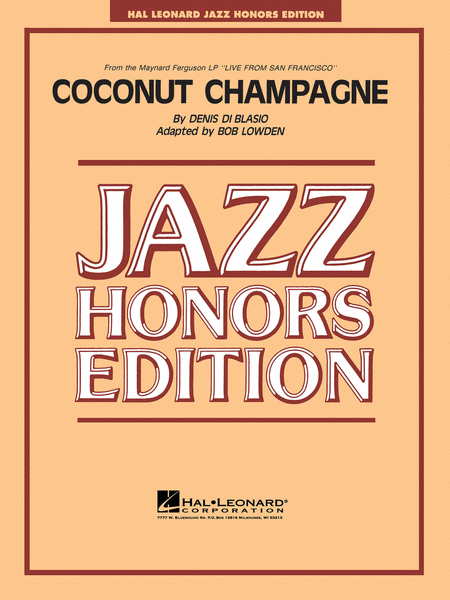 Coconut Champagne - Jazz Ensemble image number null