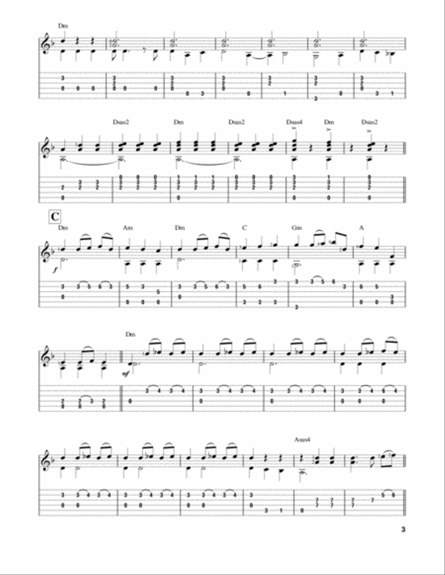 Blood Ritual Blood Ritual Guitar Tablature scores gallery preview page 3