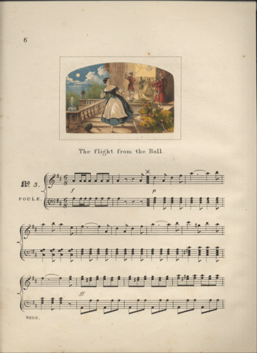 The Cinderella Quadrilles (Pictorial Quadrilles) Piano Solo scores gallery preview page 6