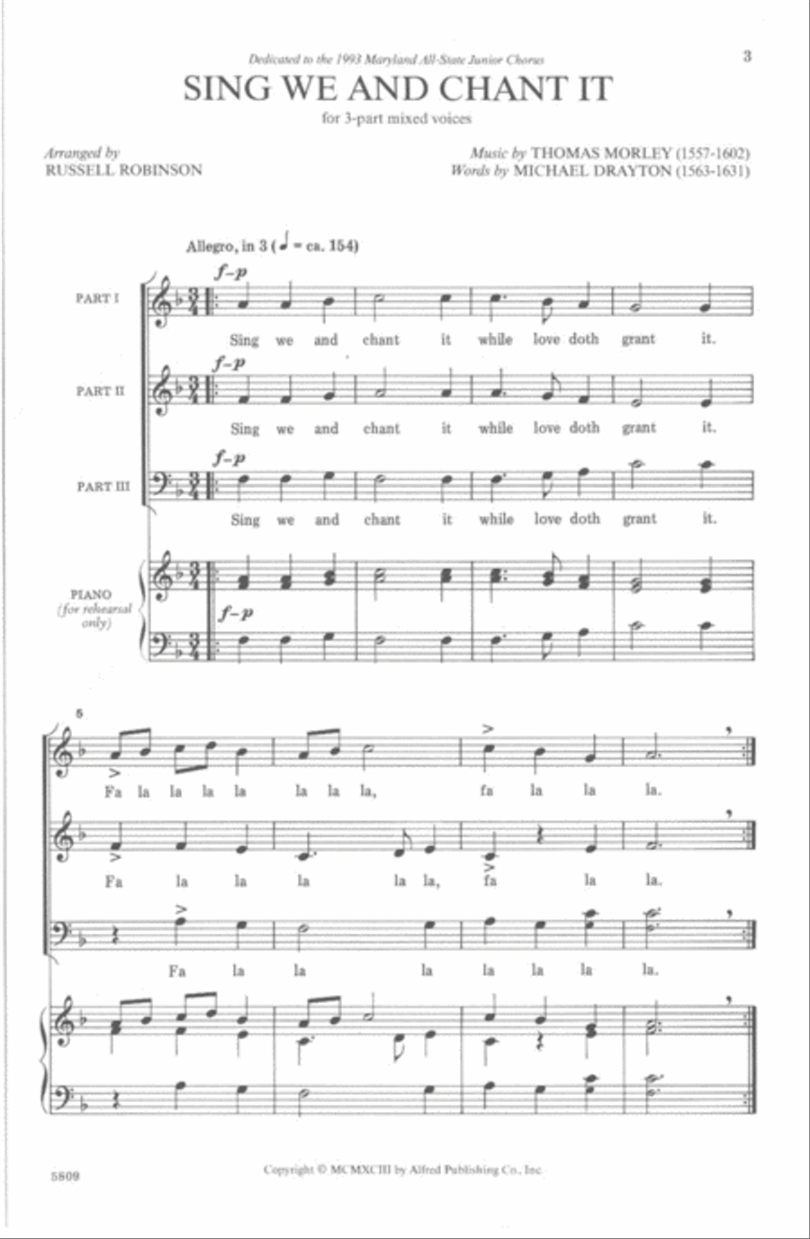 Sing We and Chant It 3-Part scores gallery preview page 2