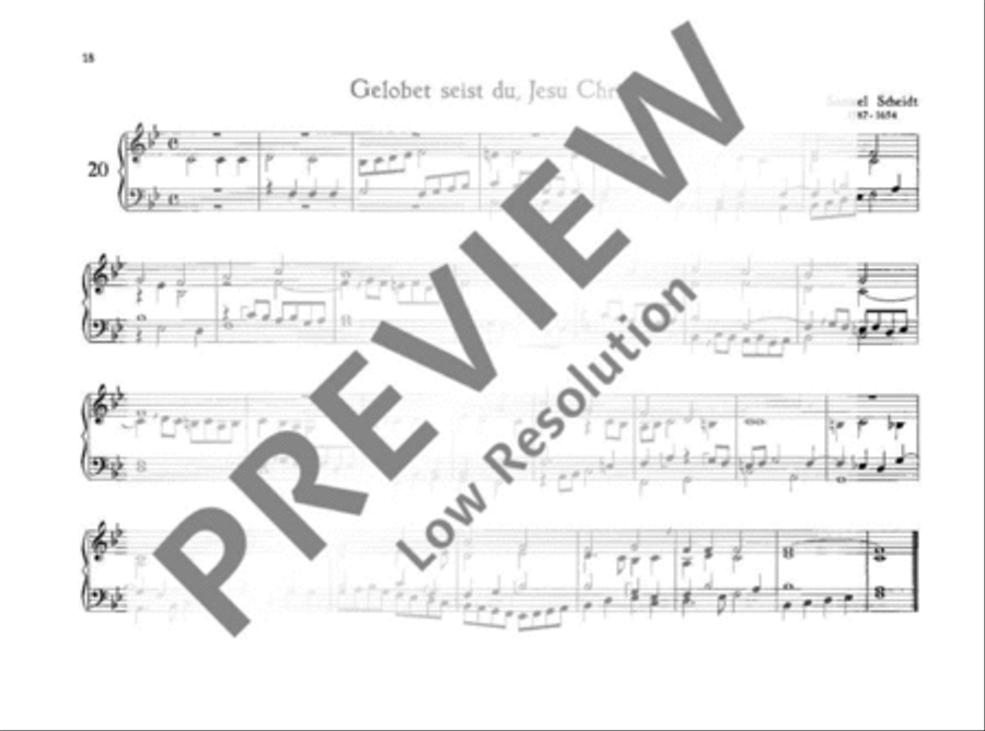 Orgelspiel im Kirchenjahr Harmonium scores gallery preview page 21
