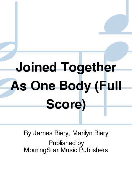 Joined Together As One Body (Full Score) image number null