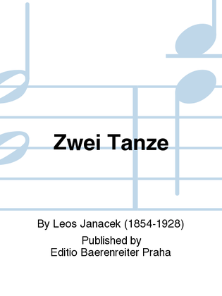 Book cover for Zwei Tänze (1899)