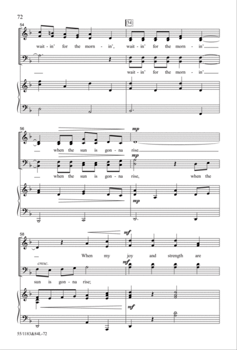 Come to the Cross and Remember 4-Part scores gallery preview page 51