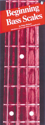 Book cover for Beginning Bass Scales