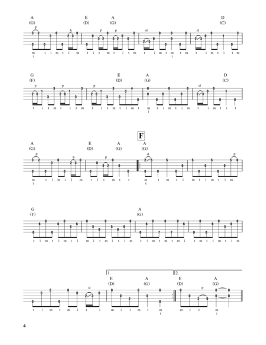 Salt Creek Banjo scores gallery preview page 4