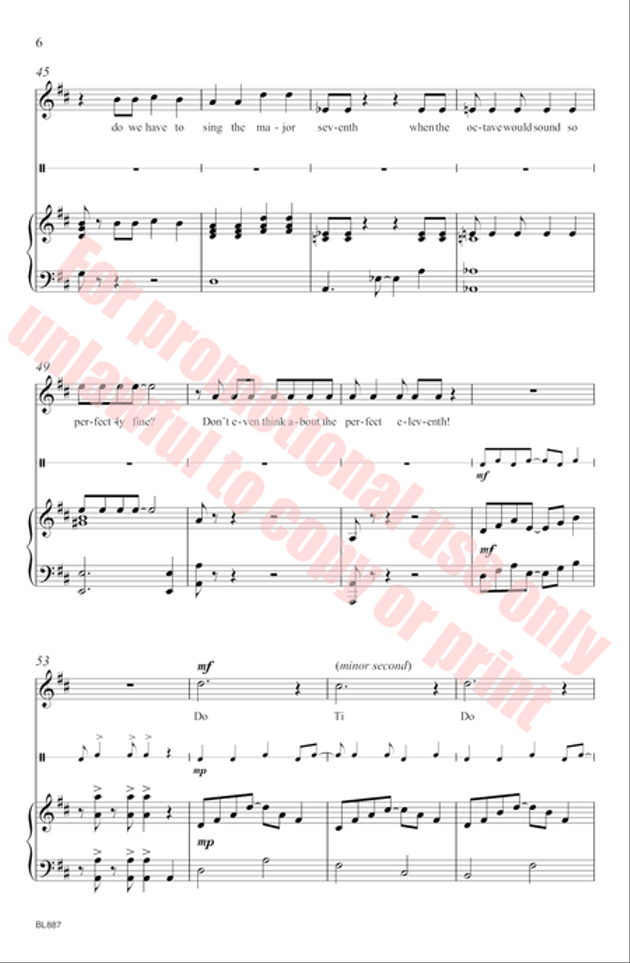 Do-Re-Do Unison Choir scores gallery preview page 7