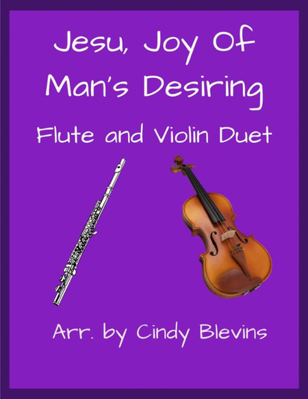 Jesu, Joy of Man's Desiring, for Flute and Violin image number null
