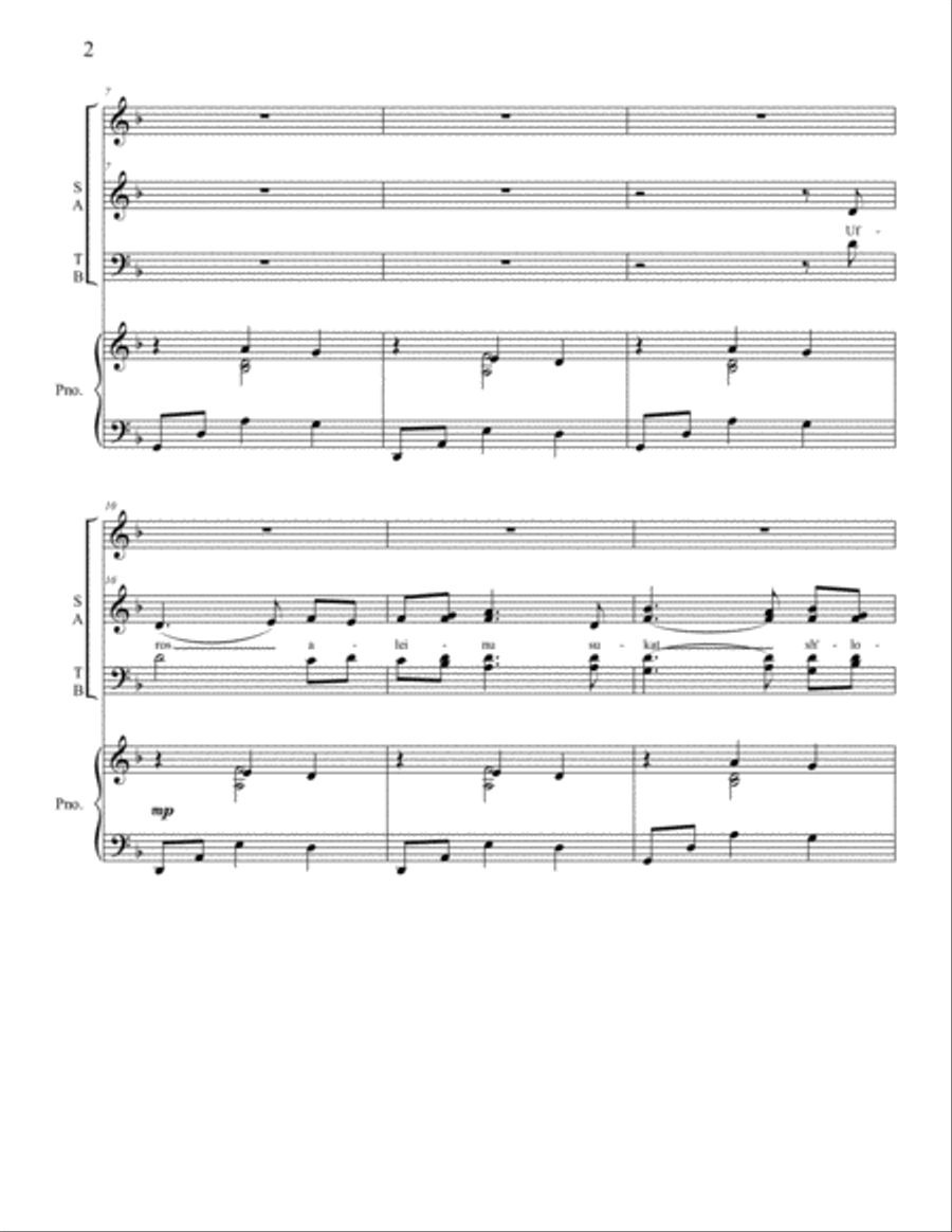 Hashkiveinu Hashkiveinu Small Ensemble scores gallery preview page 2