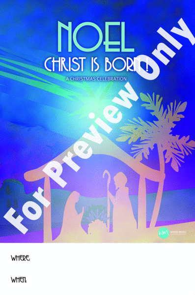 Noel, Christ Is Born! - Posters (12-pak)