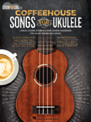 Book cover for Coffeehouse Songs for Ukulele