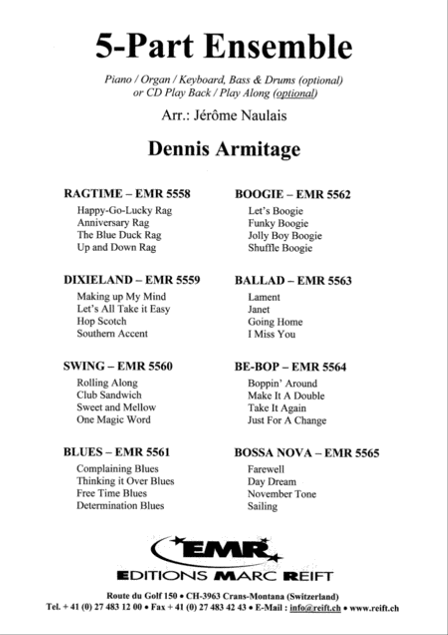 Ragtime Concert Band scores gallery preview page 7