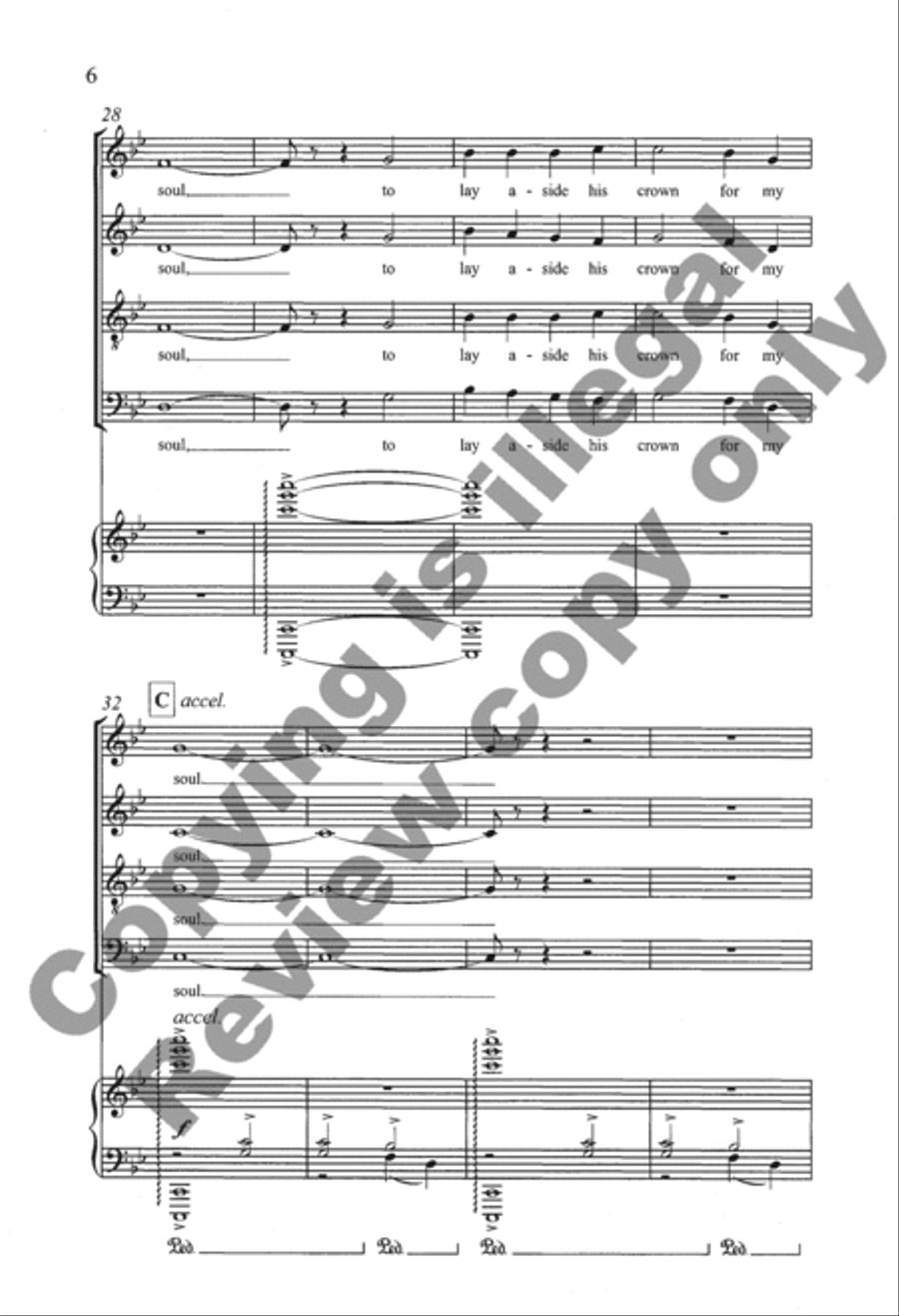 Appalachian Carols: 1. Wondrous Love 4-Part scores gallery preview page 25