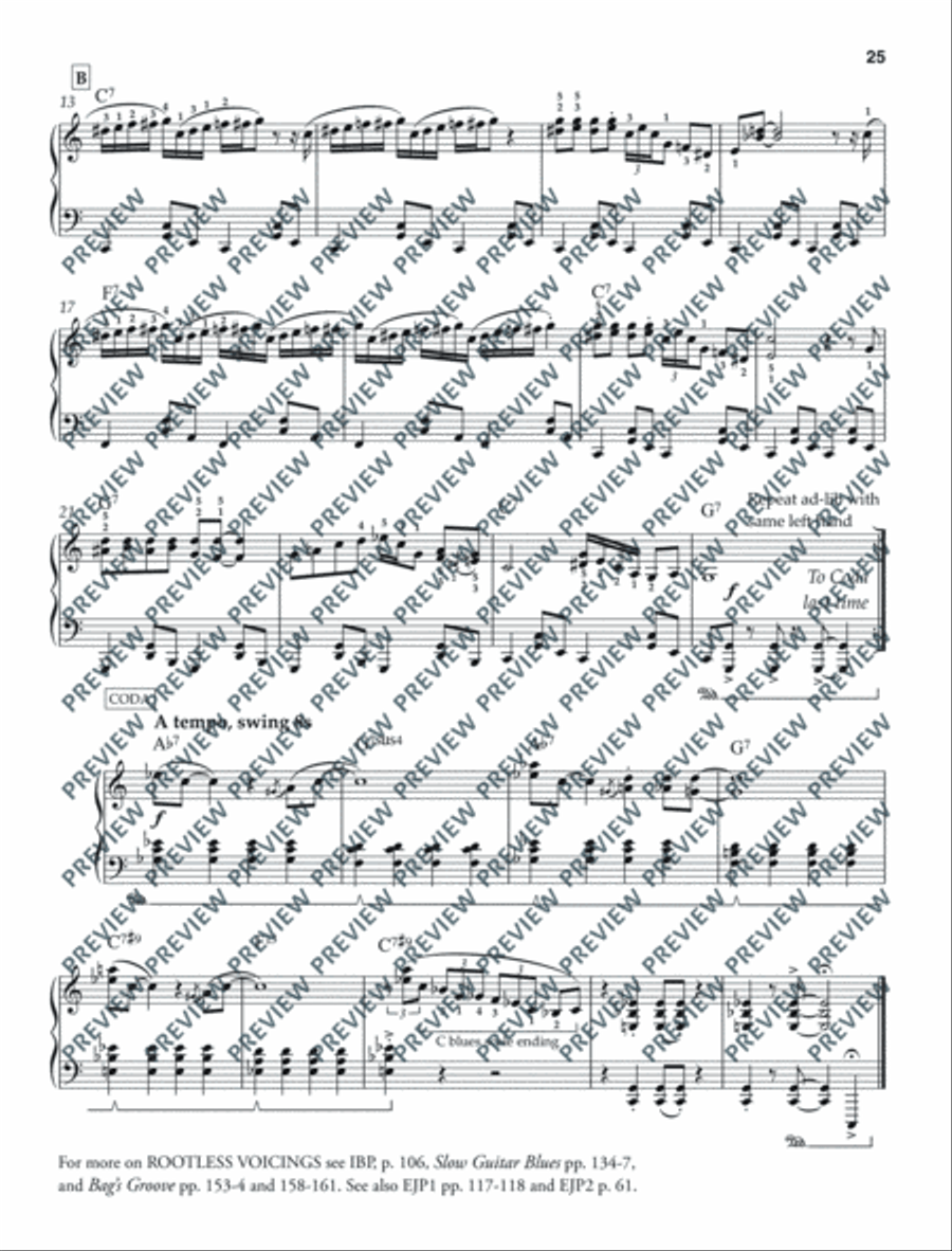 Blue Mix Blue Mix Piano Solo scores gallery preview page 3